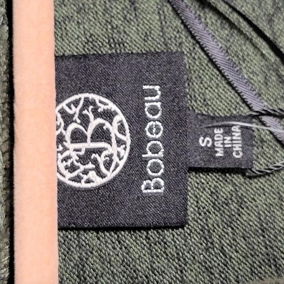 Bobeau Lot of 2 Green & Cranberry Knit Sweaters Women Size S - Picture 4 of 9